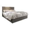 Komfortní boxspring postel MERALIS 180x200 cm v šedé barvě