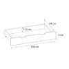 22814 detsky ulozny box domecek d3 borovice