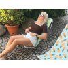 80600 10 plazove lehatko sand pineapple skladaci a barevne