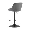 66827 4 seda barova zidle velvet kast s cernou nohou