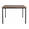 Designový jídelní stůl CITY 110x75 cm s deskou dub artisan