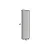 Šedý čalouněný panel QUADRATTA 15x60 cm pro elegantní interiér
