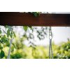 Závěsné křeslo KOLUMBIA šedé s polštářem pro moderní relax v bytě i na zahradě