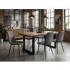 90480 6 stylova zidle libra stone grey v tmave sede s cernymi nohami
