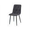 90480 tmave seda jidelni zidle libra stone grey s cernymi nohami
