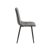 Designová šedá židle LIBRA SILVER GREY do každého interiéru