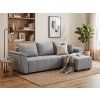 92154 2 rozkladaci oboustranna sedaci souprava do l livaro 251x140 cm svetle seda moderni design