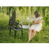 92295 3 terakotova plastova zidle kato s ergonomickym tvarem