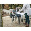 92412 12 atraktivni bezova plastova rozkladaci zidle pro stylove bydleni