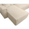 92523 12 luxusni rohova sedaci souprava smart boucle kremova s boucle latkou