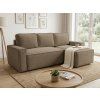92721 2 rozkladaci sedaci souprava smart boucle tmave bezova do l s oboustrannym rohem