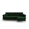 92910 4 prostorna rozkladaci oboustranna sedaci souprava do l silvano 230x140 cm tmave zelena