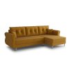 92988 stylova rozkladaci oboustranna sedaci souprava do l silvano 230x140 cm horcicova