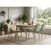 93111 1 designova jidelni zidle osaka plastova svetle zelena pro moderni interier