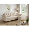 93399 6 rozkladaci oboustranna sedaci souprava do l silviano 230x140 cm kremova