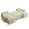 93408 3 stylova sedaci souprava do u smart boucle 303x143 cm tmave zelena rozkladaci rohova sedacka