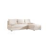 93405 2 sedaci souprava do l venoria slim 200x143 cm kremova do svetleho interieru