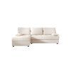 93405 4 oboustranna sedaci souprava do l venoria slim 200x143 cm kremova s funkci luzka