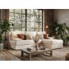 93405 rozkladaci oboustranna sedaci souprava do l venoria slim 200x143 cm kremova moderni design