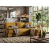 93475 3 rozkladaci oboustranna sedaci souprava do l venoria slim 200x143 cm horcicova 2 polstarky zdarma
