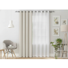 Elegantní bílo-krémový závěs OXFORD 140x250 cm do moderního interiéru 1ks