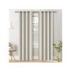 Elegantní bílo-krémový závěs OXFORD 140x250 cm do moderního interiéru