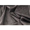 Elegantní zatemňovací závěs DUNES VELVET 140x250 cm tmavě šedý do ložnice