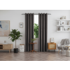 Designový závěs DUNES VELVET 140x250 cm tmavě šedý se zatemňovací funkcí