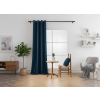 Elegantní zatemňovací závěs DREAM VELVET 140x250 cm petrolejový sametový vzhled
