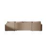 Elegantní sedací souprava VENORIA 285x146 cm béžová do U rozkládací