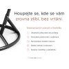 Bílé závěsné křeslo KOKON se stojanem pro stylové posezení a každodenní odpočinek