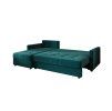 Elegantní sedací souprava VENORIA 220x143 cm petrolejová oboustranná rozkládací
