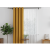 Jednobarevný žlutý závěs OXFORD 140x250 cm pro stylové bydlení 1 ks