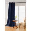 Závěs OXFORD 140x250 cm s elegantním tmavě modrým designem