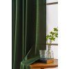 Elegantní závěs OXFORD tmavě zelený 140x250 cm s minimalistickým designem