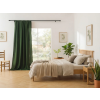 Závěs OXFORD LIGHT 140x250 cm tmavě zelený stylové závěsy do obývacího pokoje