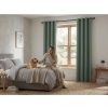 Šedozelený závěs OXFORD 140x250 cm moderní bytový textil pro okna