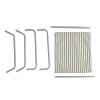 94120 1 trendy plazove lehatko sand stripes zelene pro stylovy odpocinek