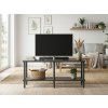Elegantní TV stolek SOLE 120 cm antracit na nožičkách