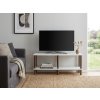 94633 5 tv stolek sole 120 cm bila moderni design s uloznym prostorem
