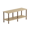 94639 1 stylovy tv stolek sole 90 cm dub sonoma do obyvaciho pokoje