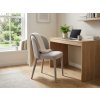 Moderní jídelní židle TINO WIND šedá s elegantním designem