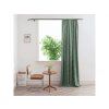 Kvalitní závěs LOOM VELVET 140x250 cm zelený pro maximální soukromí