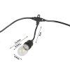 95650 5 led svetelna zahradni girlanda lucent 15 m