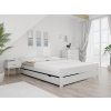 Elegantní postel IKAROS DOUBLE 140 x 200 cm bílá do světlého interiéru