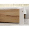 Elegantní postel IKAROS 90 x 200 cm dub artisan/bílá pro pohodlný spánek