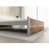 Prostorná postel IKAROS DOUBLE 180 x 200 cm šedá/dub artisan pro pohodlný spánek