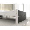 Postel IKAROS DOUBLE 80 x 200 cm, antracit/bílá