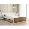 Úložný box pod postel 98 cm dub artisan pro ložní prádlo