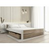 Kompaktní úložný box pod postel 98 cm dub sonoma do ložnice